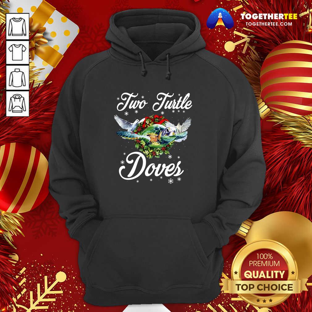 Awesome Turo Turtle Doves Merry Christmas Shirt