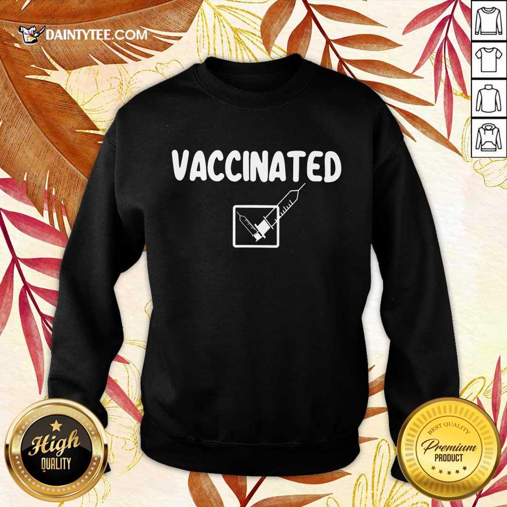 Awesome Vaccinated Pro Vaccine Done Shirt
