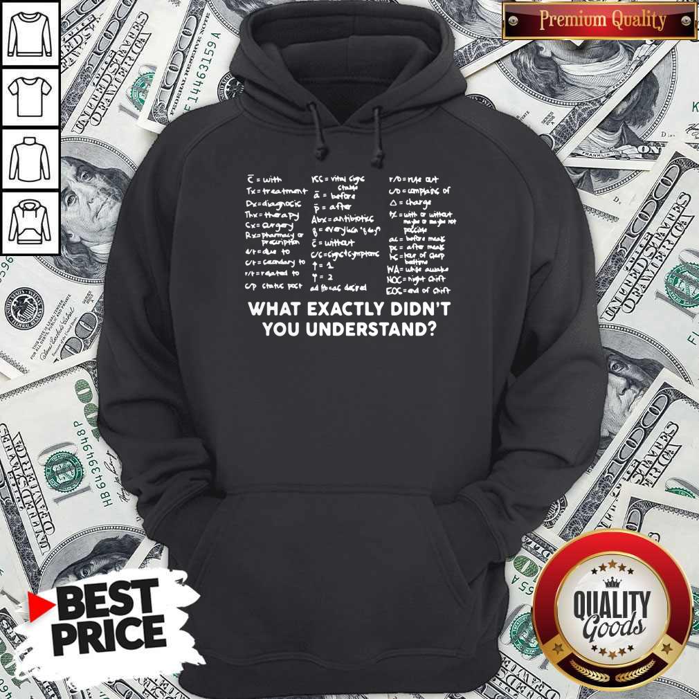 Awesome What Exactly Didn’t You Understand Shirt