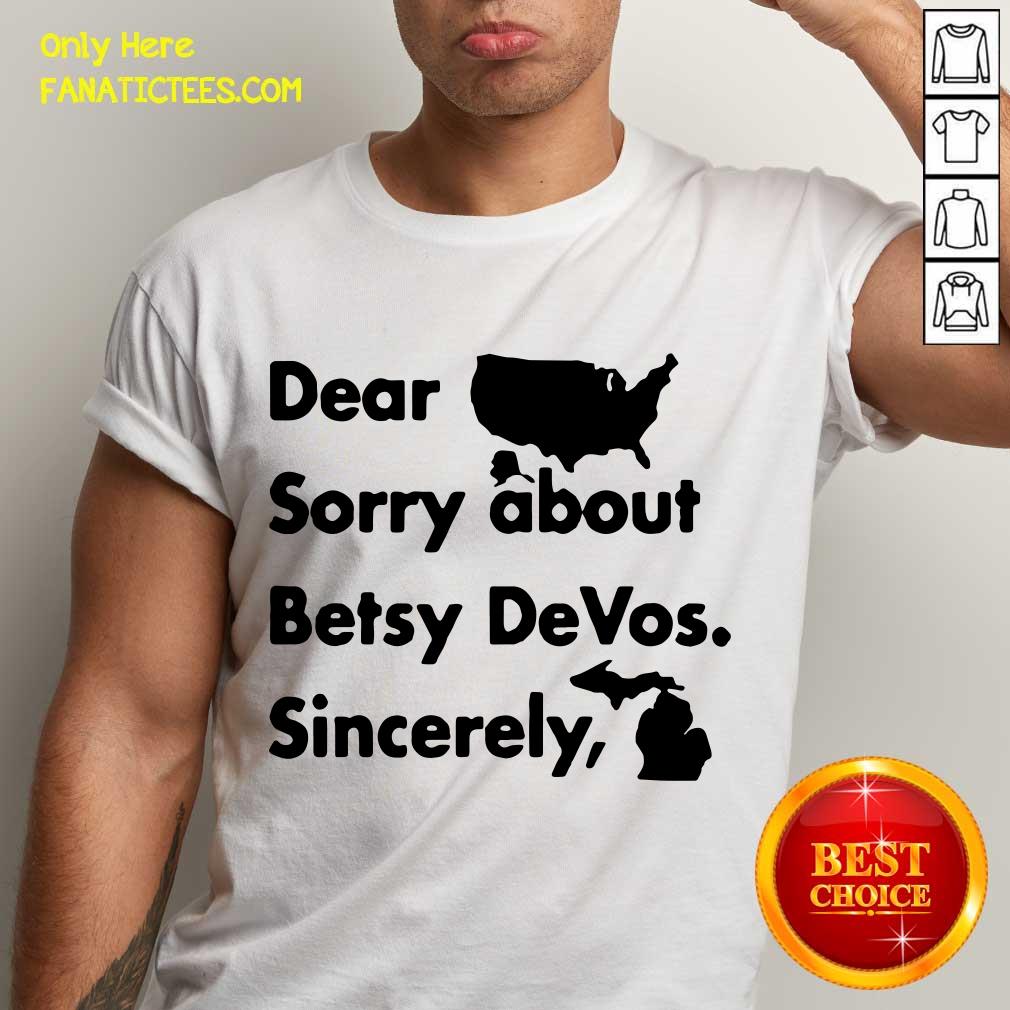 Awesome Whitmer Betsy Devos T-Shirt
