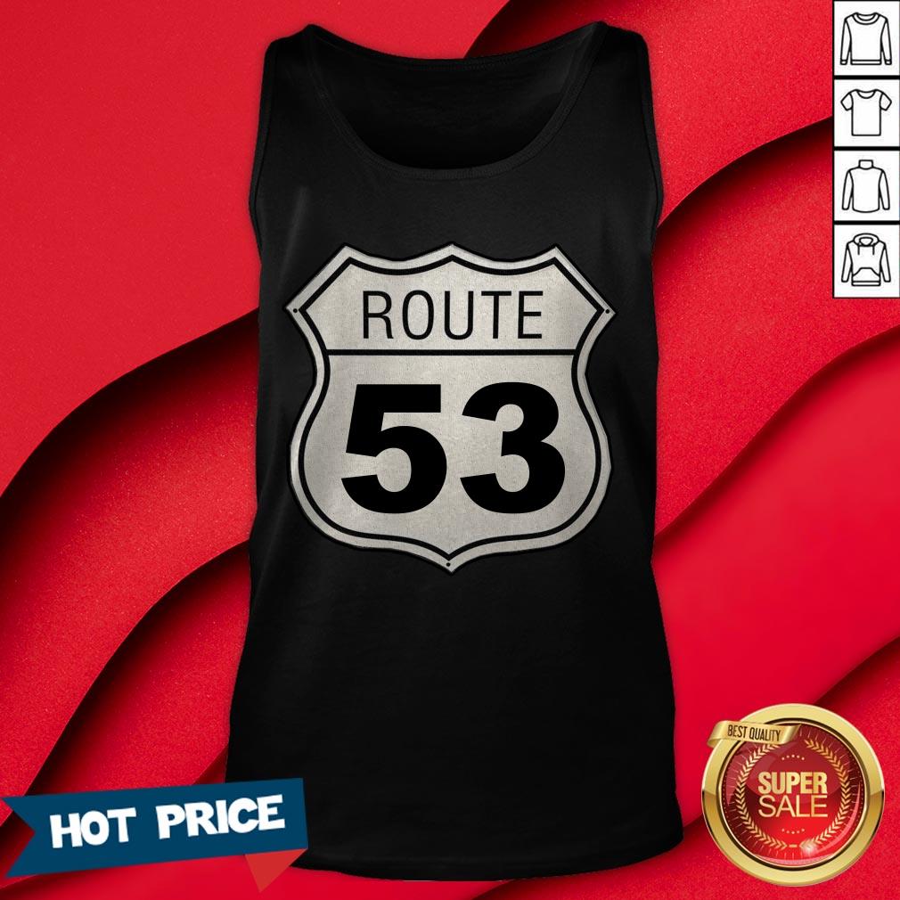 AWS DNS Route 53 Cloud Tee Road Traffic Sign T-Shirt