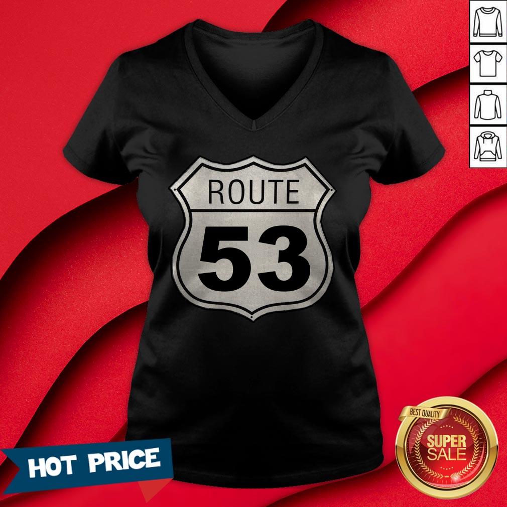 AWS DNS Route 53 Cloud Tee Road Traffic Sign T-Shirt