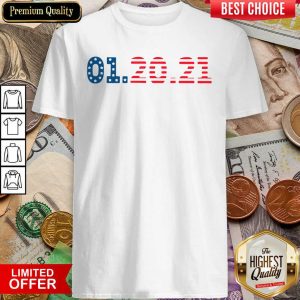 Cute American Flag 01 20 2021 Inauguration Day Shirt