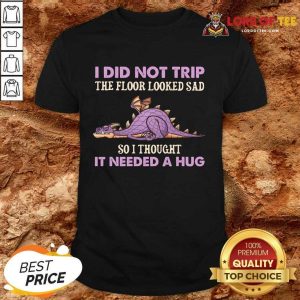 Pretty Dragon I Did Not Trip The Floor Looked Sad So I Thought It Needed A Hug Shirt