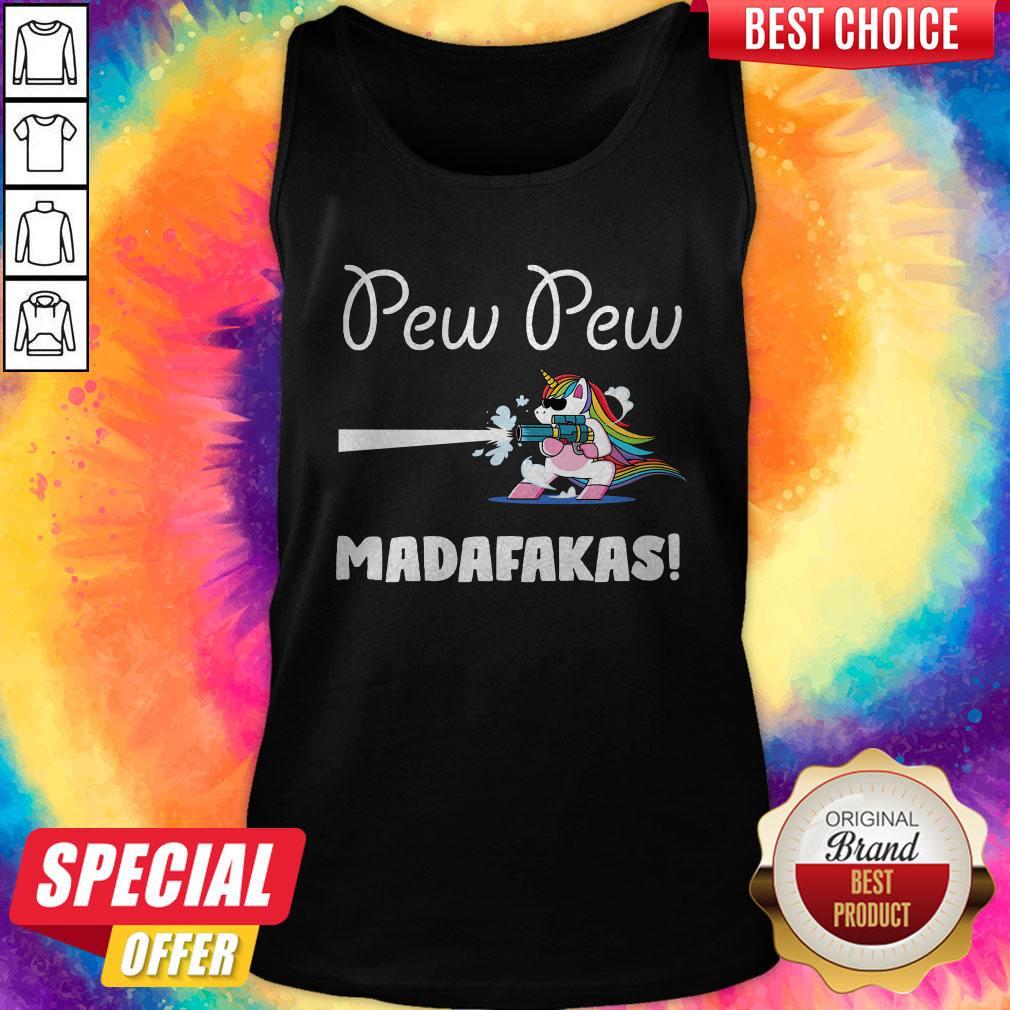 Baby Unicorn Pew Pew Madafakas Shirt