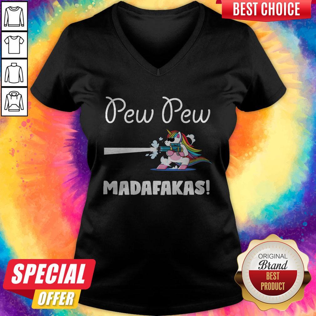 Baby Unicorn Pew Pew Madafakas Shirt