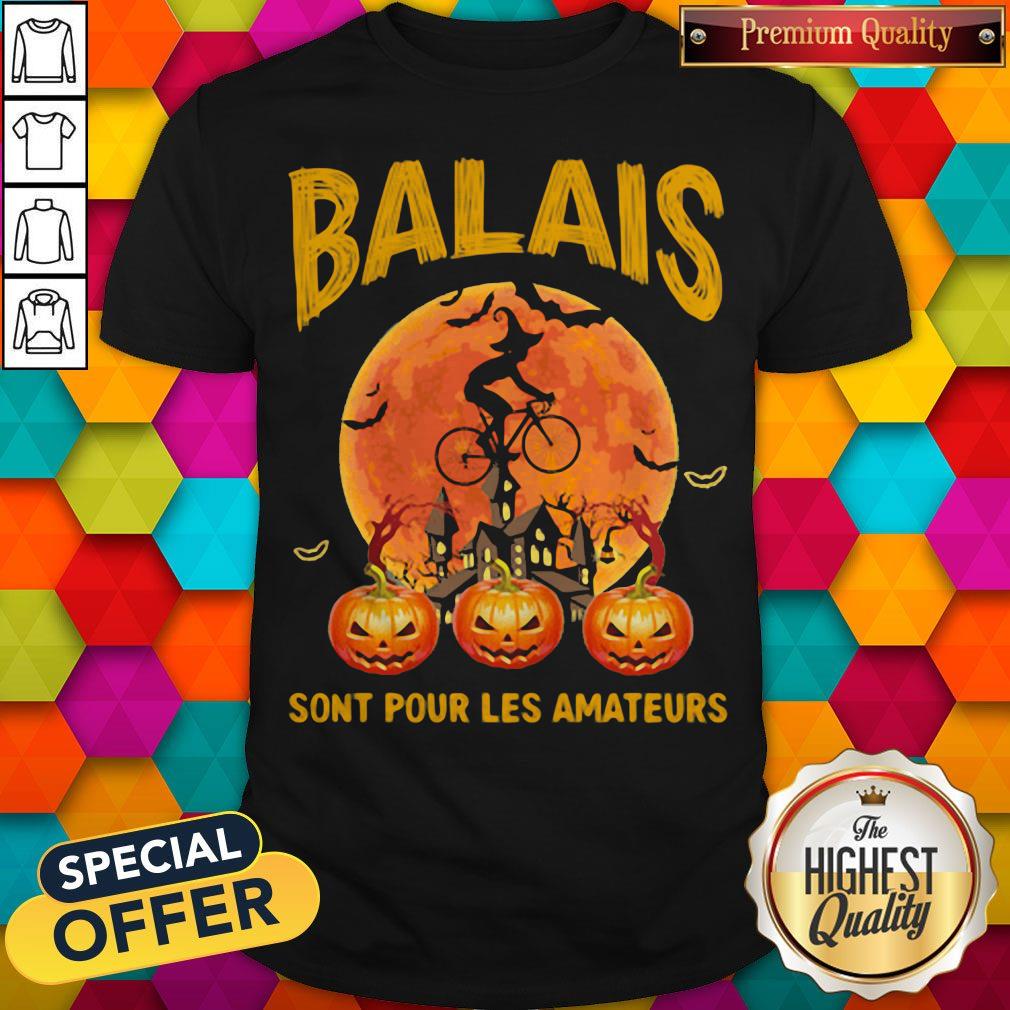 Bailas Sont Pure Les Amateurs Man Pumpkin Halloween Shirt