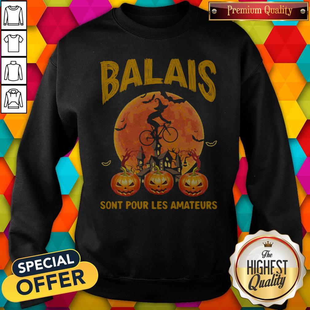 Bailas Sont Pure Les Amateurs Man Pumpkin Halloween Shirt