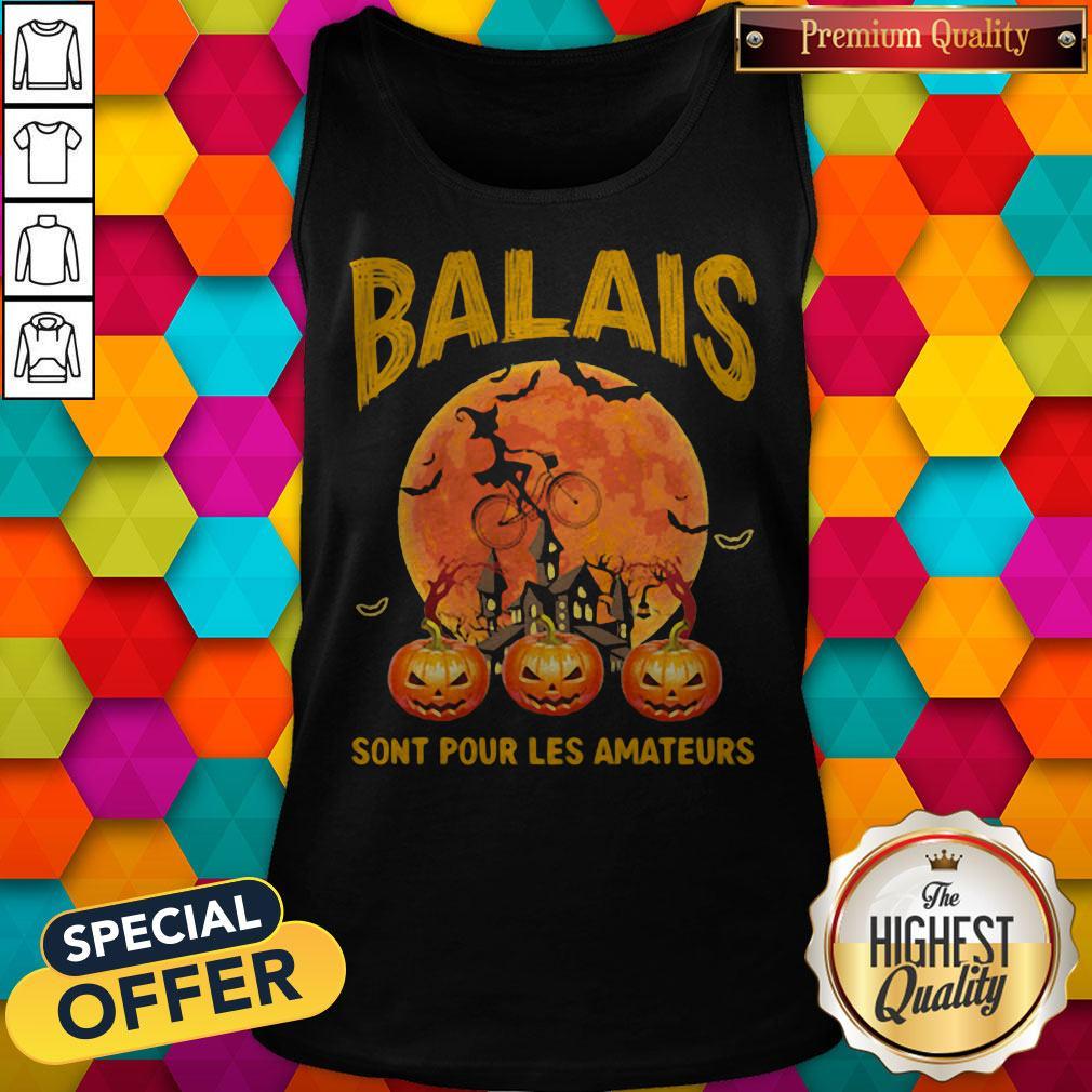Balais Sont Pour Les Amateurs Lady Pumpkin Halloween Shirt