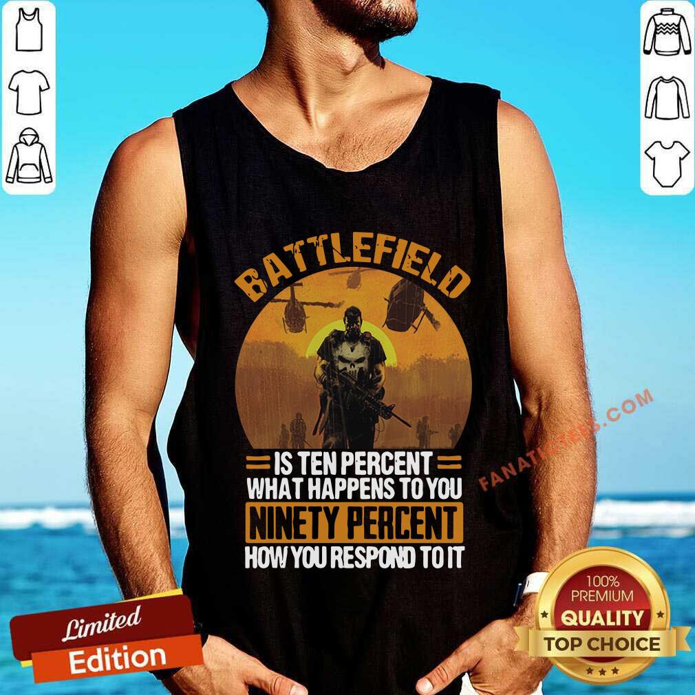 Battlefield Is Ten Percent What Happens To You Shirt