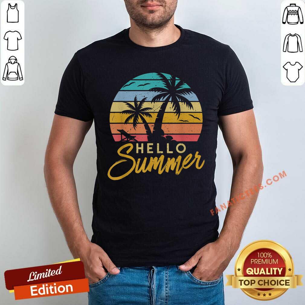 Beach Hello Summer Vintage Shirt