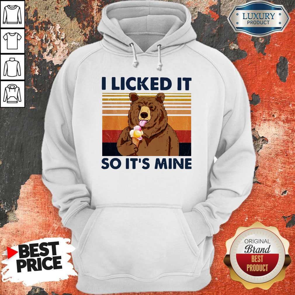 Bear Eat Ice I Licked It So It’s Mine Vintage Shirt
