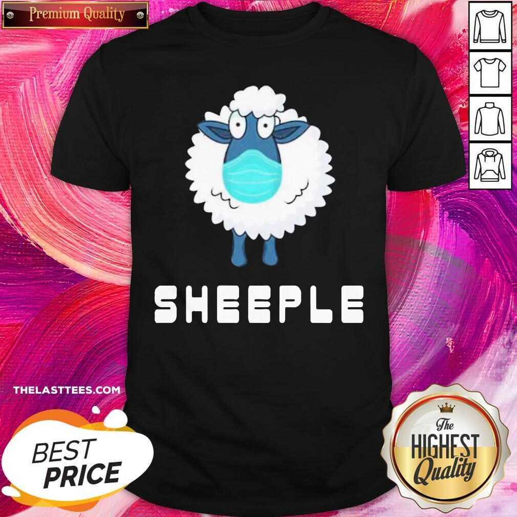 Beautiful Lamb Face Mask Sheep Shirt