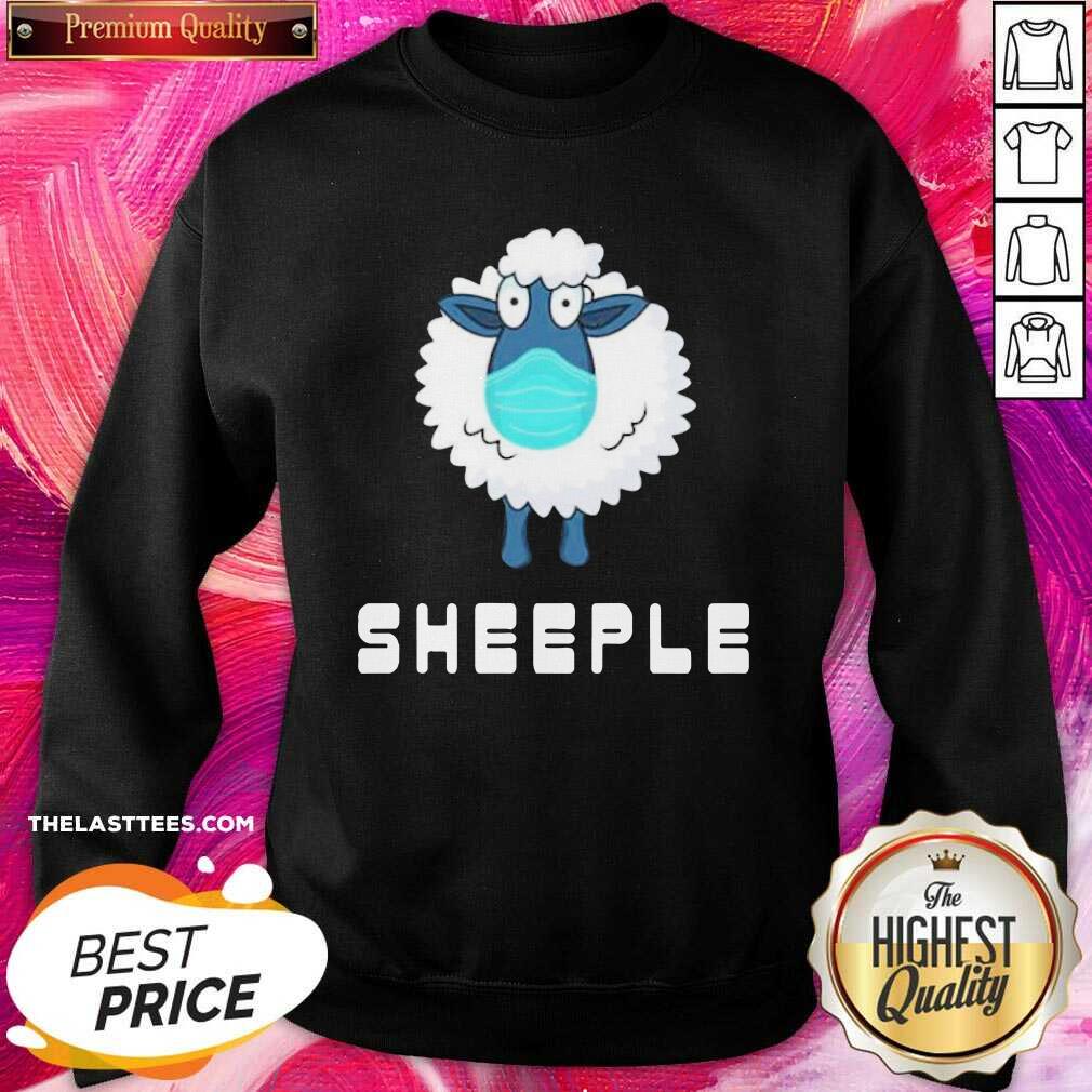 Beautiful Lamb Face Mask Sheep Shirt