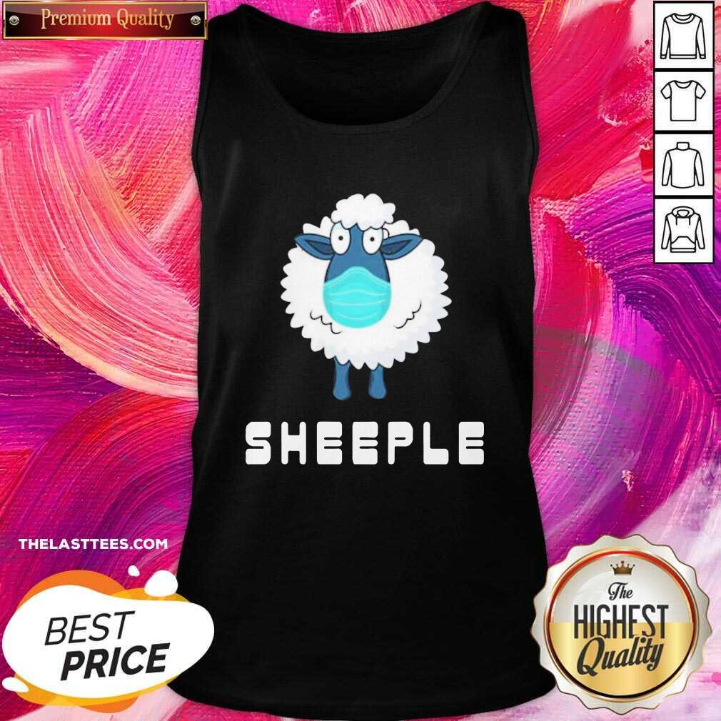 Beautiful Lamb Face Mask Sheep Shirt