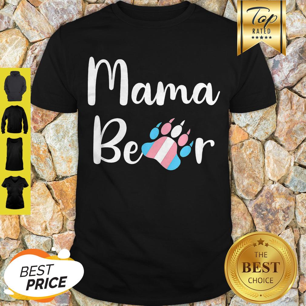 Beautiful Mama Bear Transgender Mom Trans Pride Gift Shirt