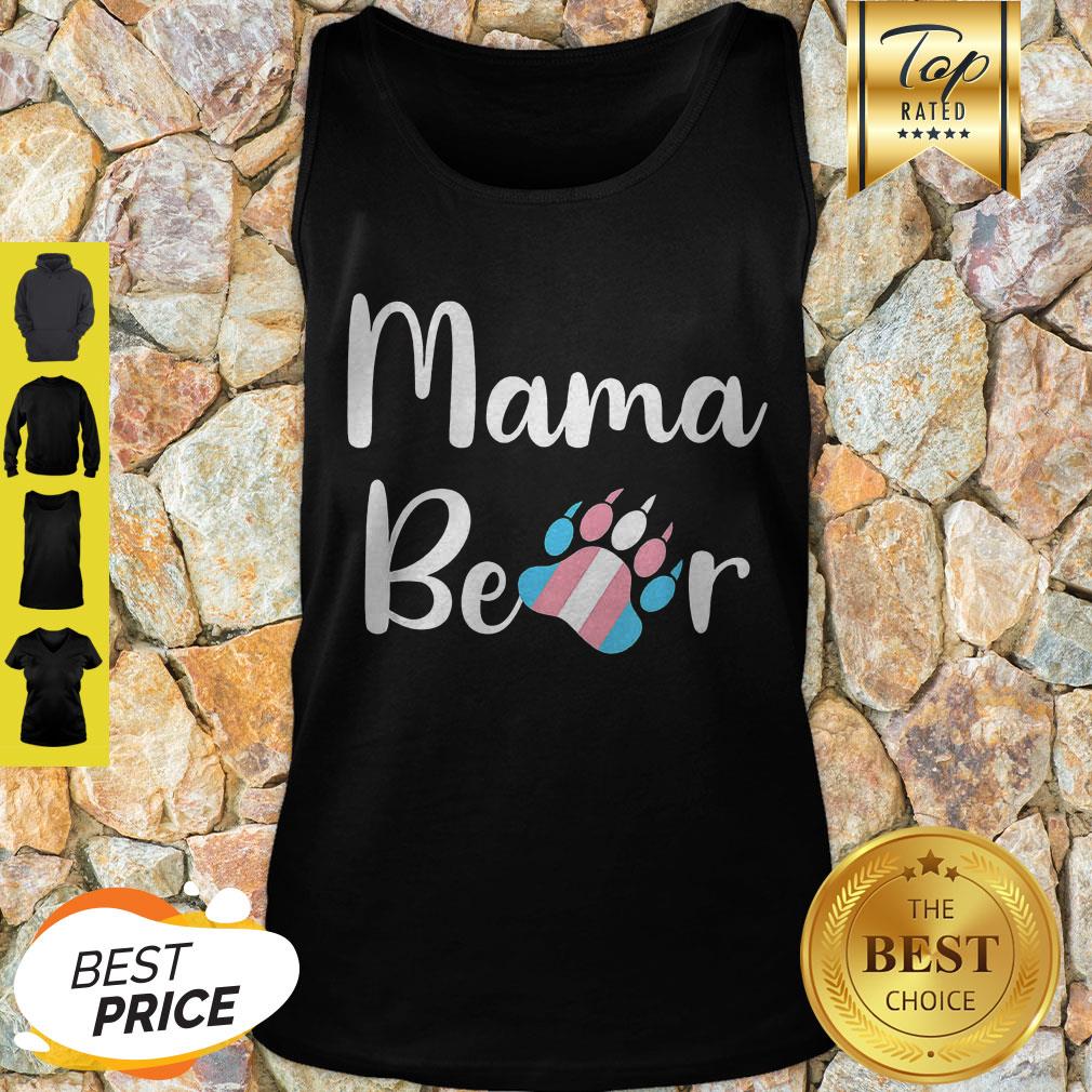 Beautiful Mama Bear Transgender Mom Trans Pride Gift Shirt