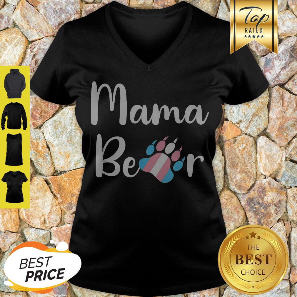 Beautiful Mama Bear Transgender Mom Trans Pride Gift Shirt