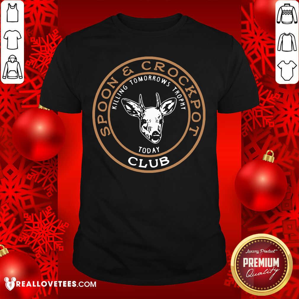 Beautiful Spoon And Crockpot Club Shirt