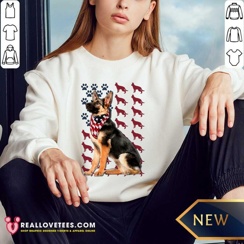 Becgie American Flag Shirt