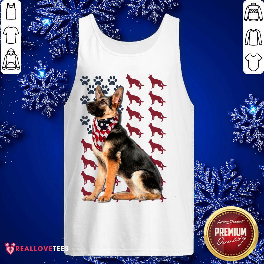 Becgie American Flag Shirt