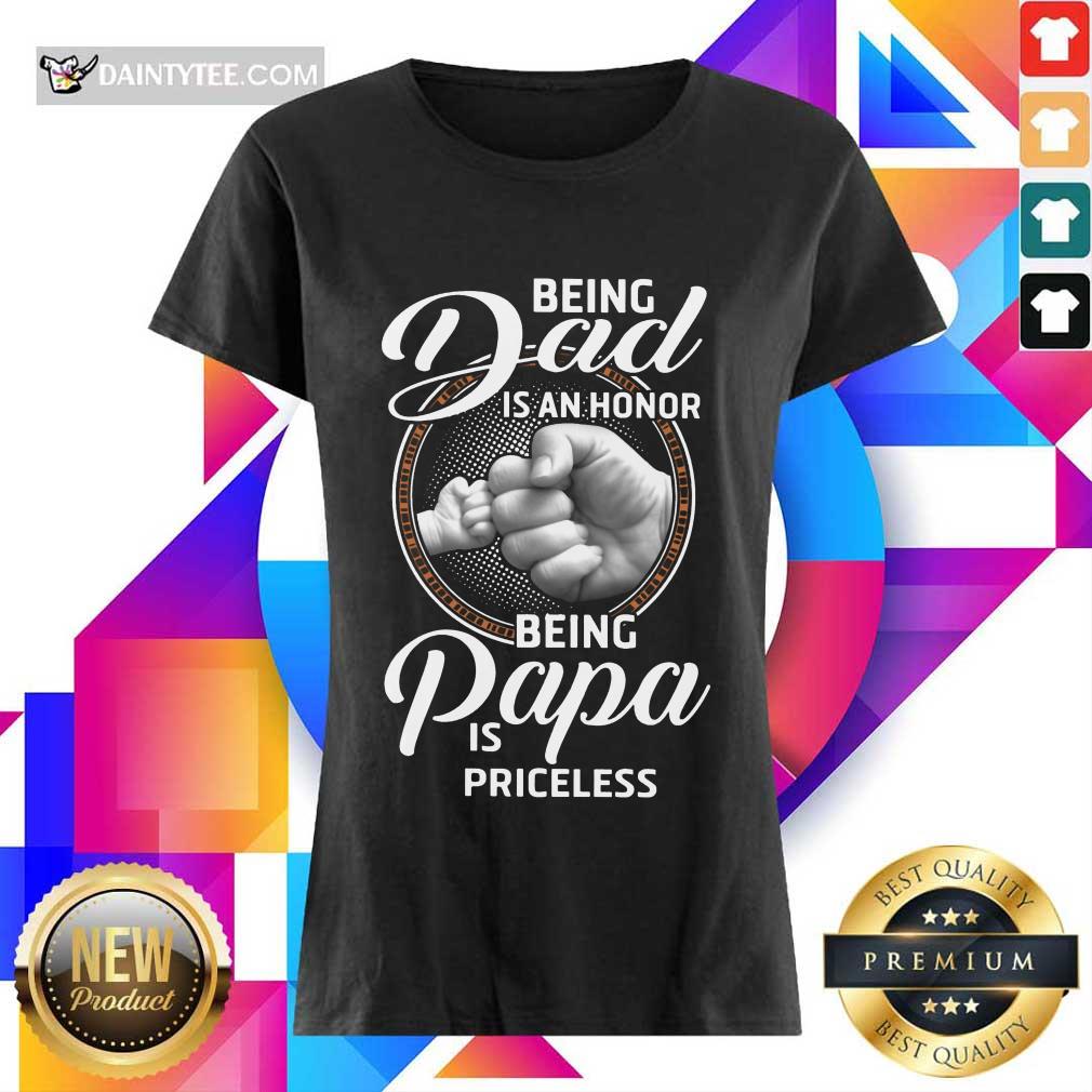 Being Dad Papa Is Priceless Father’s Day Shirt