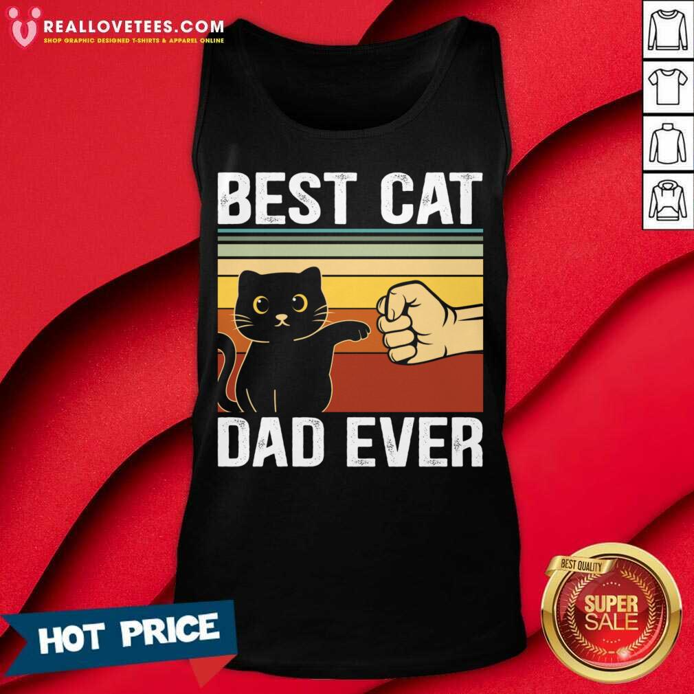 Best Cat Dad Ever Vintage Shirt