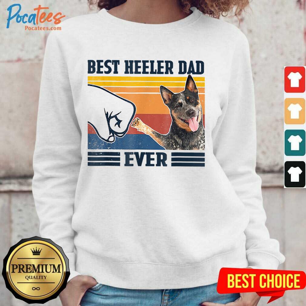 Best Heeler Dad Ever Vintage Shirt