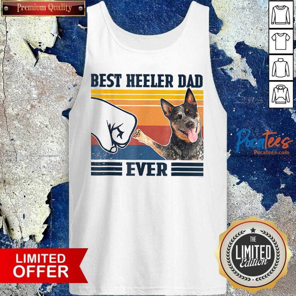 Best Heeler Dad Ever Vintage Shirt