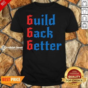 Good Build Back Better 666 Anti Globalist Shirt