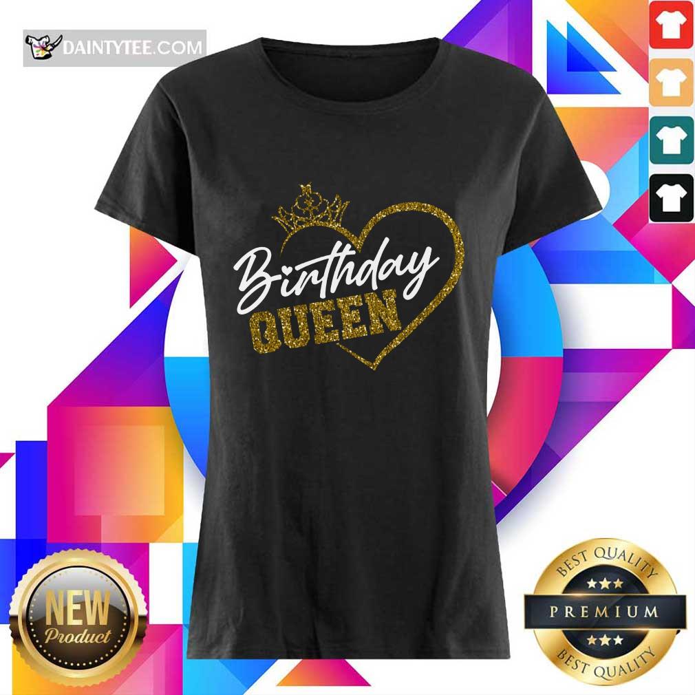 Birthday Queen Heart Shirt