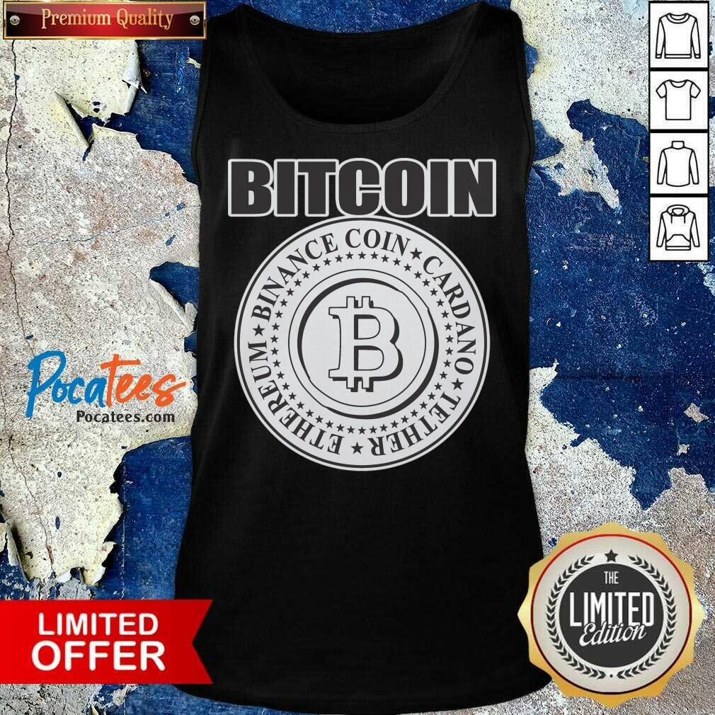 Bitcoin Binance Coin Cardano Tether Ethereum Shirt