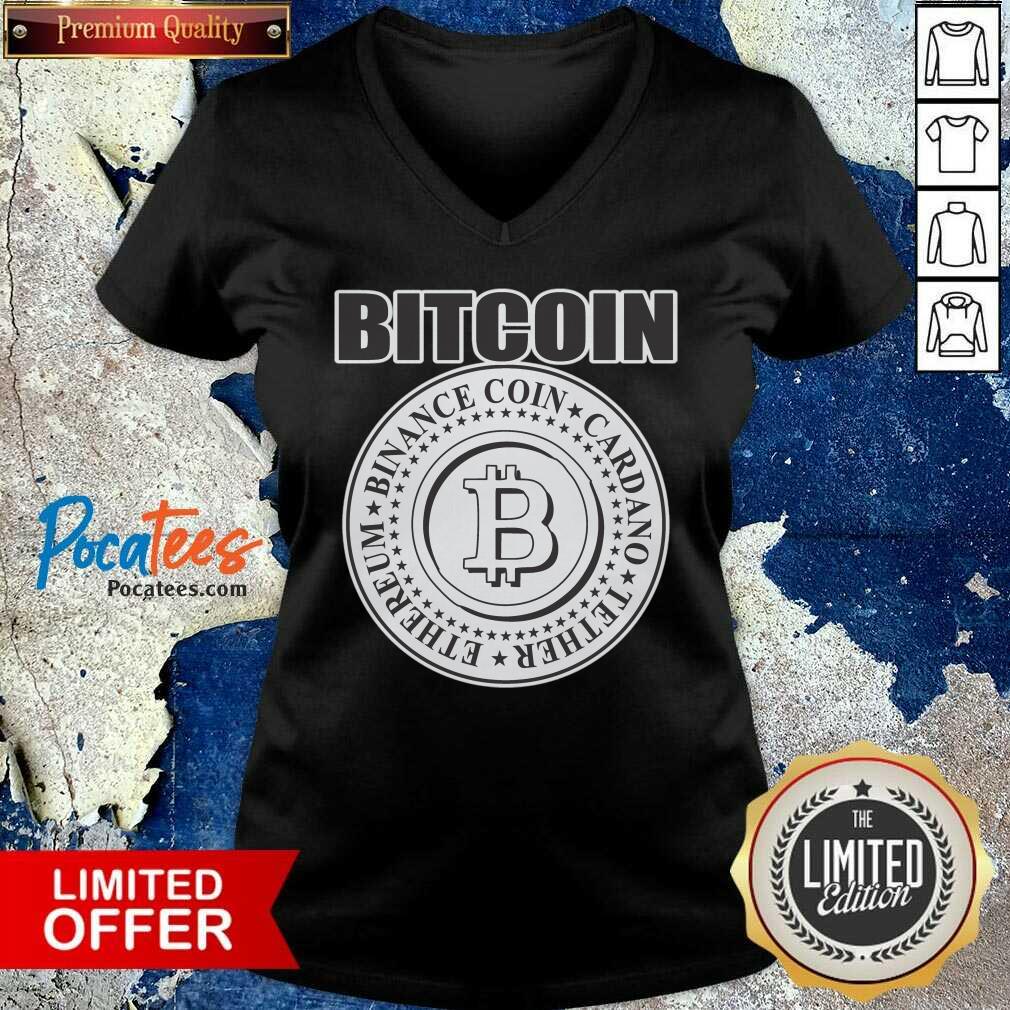 Bitcoin Binance Coin Cardano Tether Ethereum Shirt