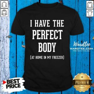 Nice I Have The Perfect Body At Home In My Freezer Shirt
