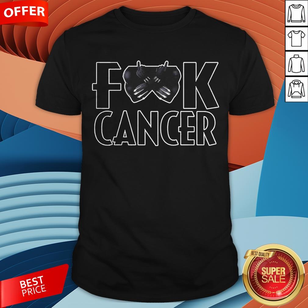 Black Panther Fuck Cancer Shirt