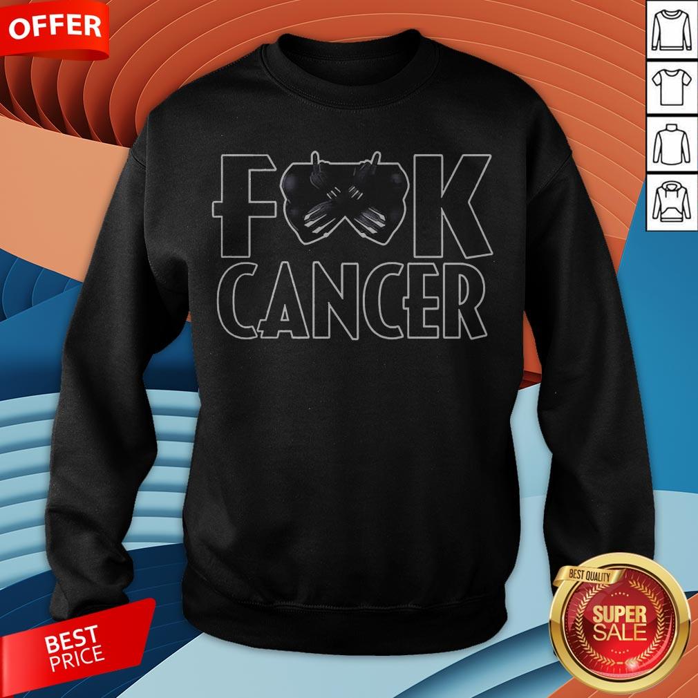 Black Panther Fuck Cancer Shirt