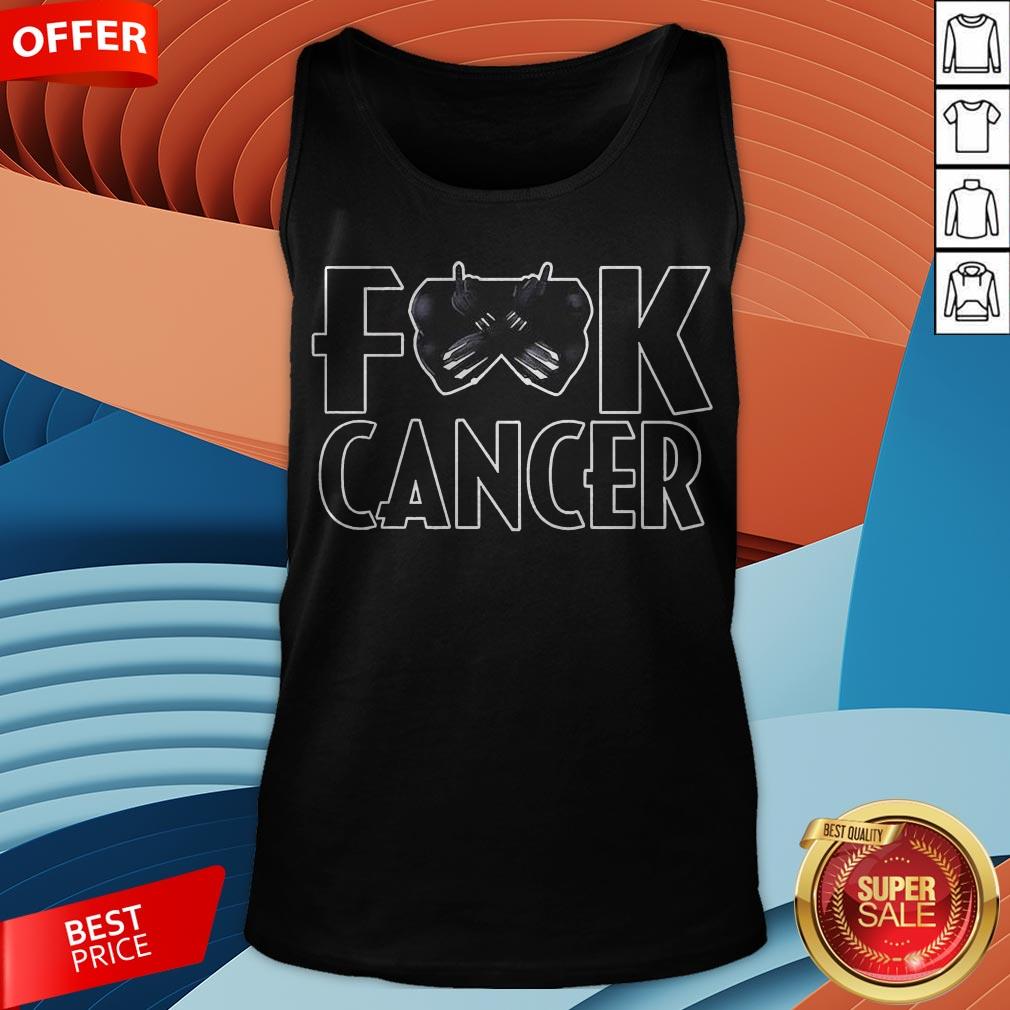 Black Panther Fuck Cancer Shirt