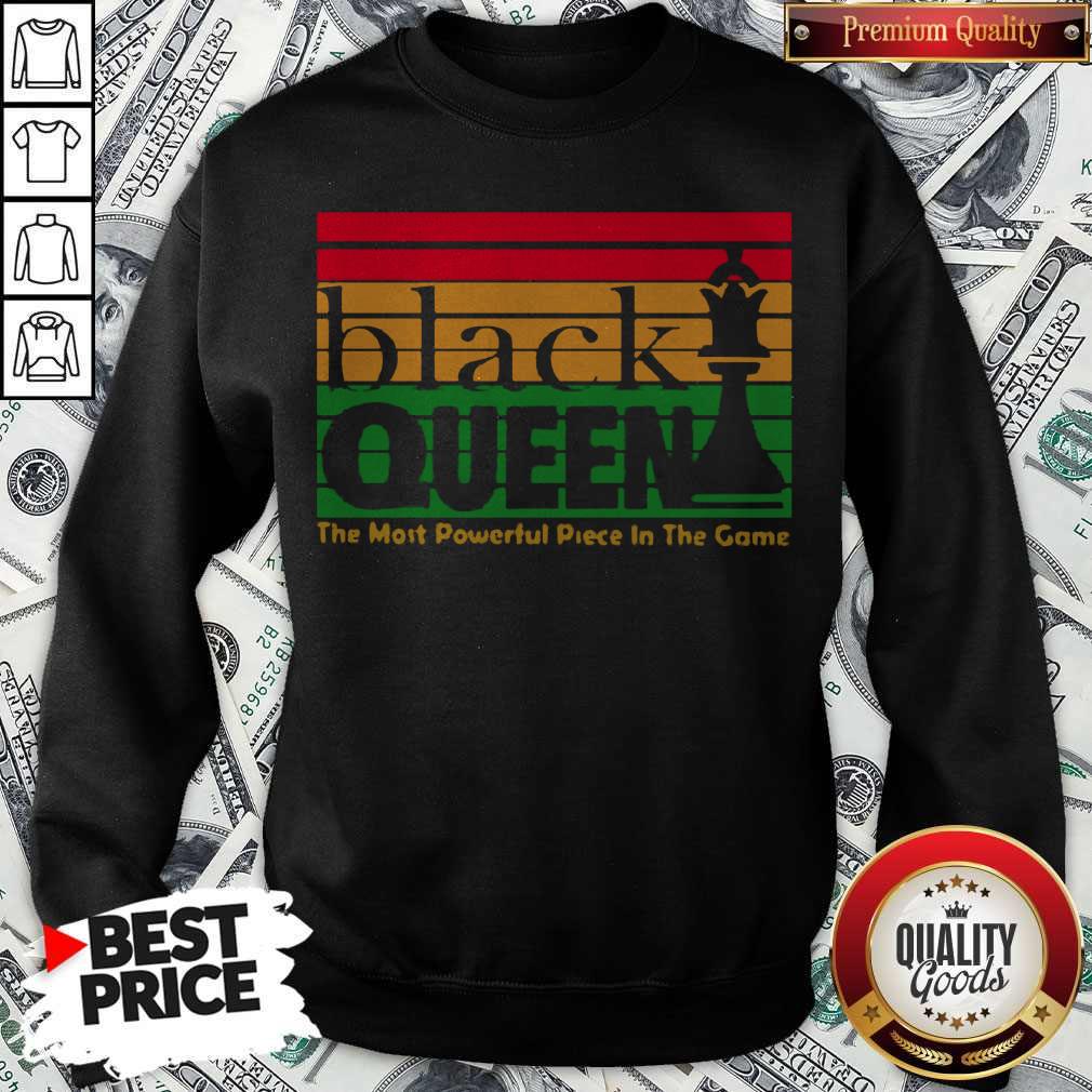 Black Queen The Most Powerful Piece In The Game Shirt