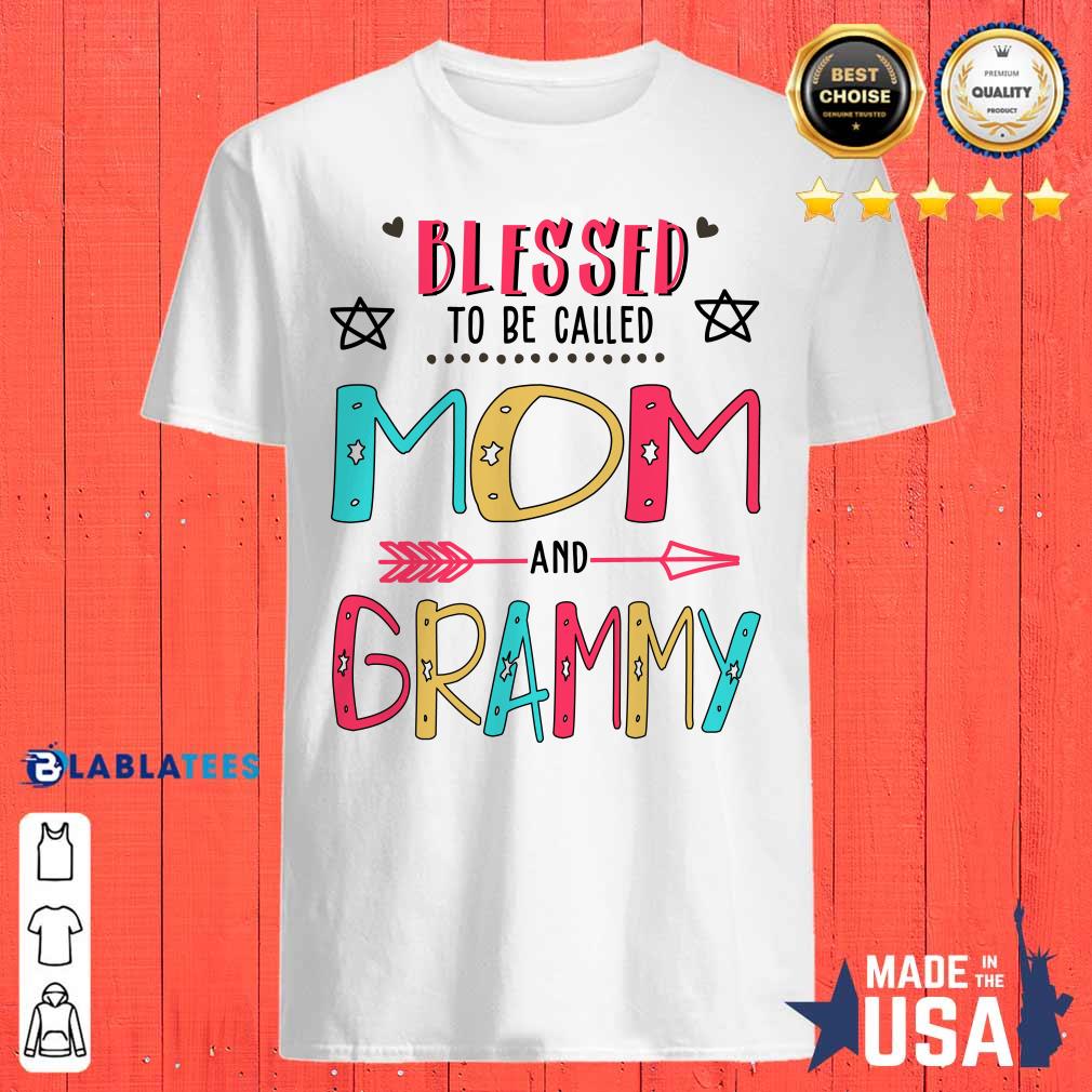 Blessed To Be Called Mom And Granny Mother Day Shirt