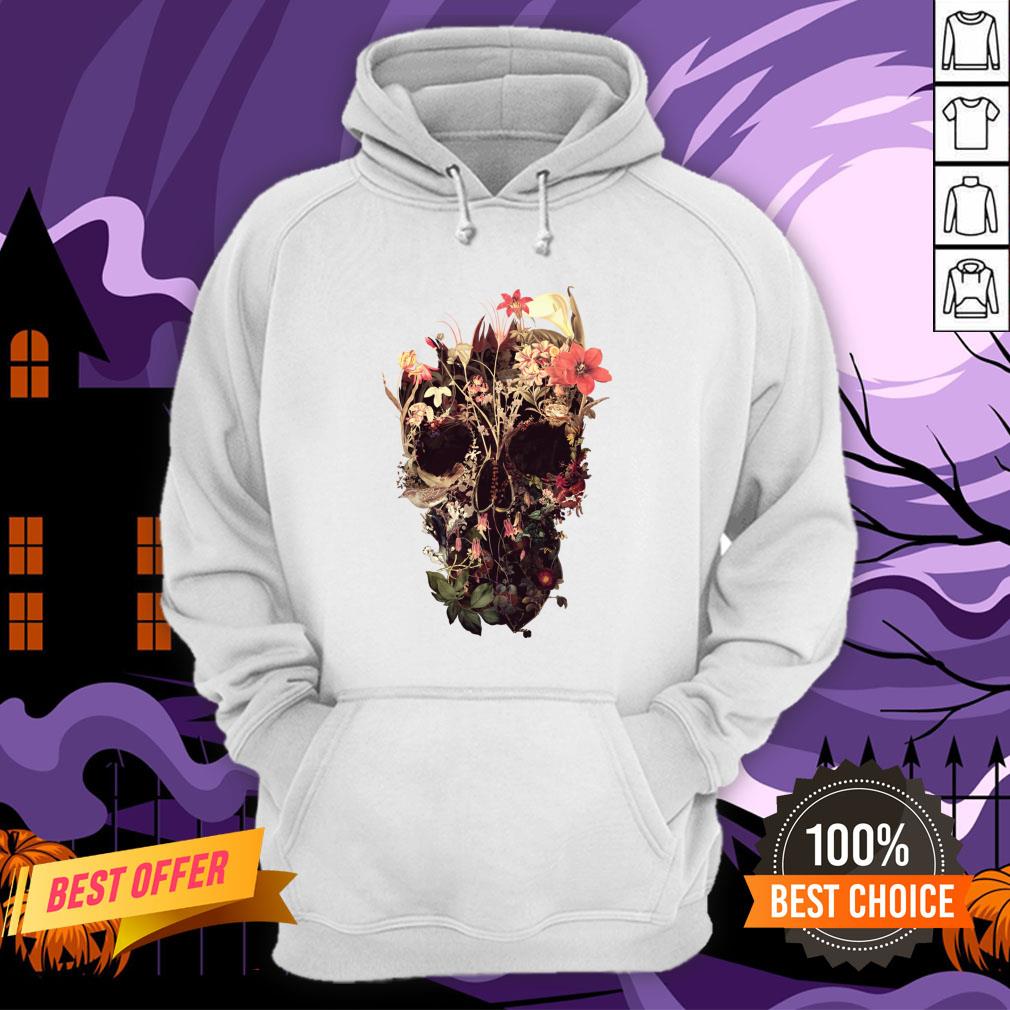 Bloom Skulls Day Of The Dead Muertos Shirt