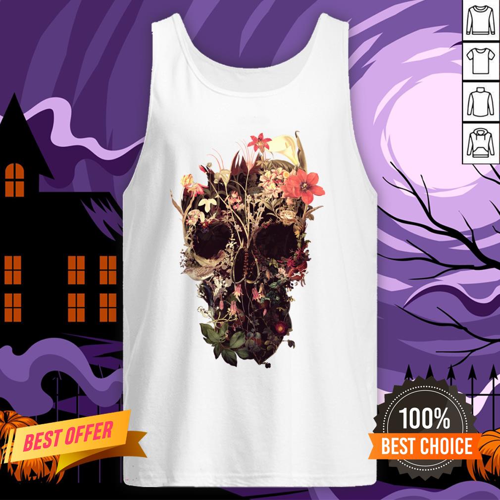 Bloom Skulls Day Of The Dead Muertos Shirt