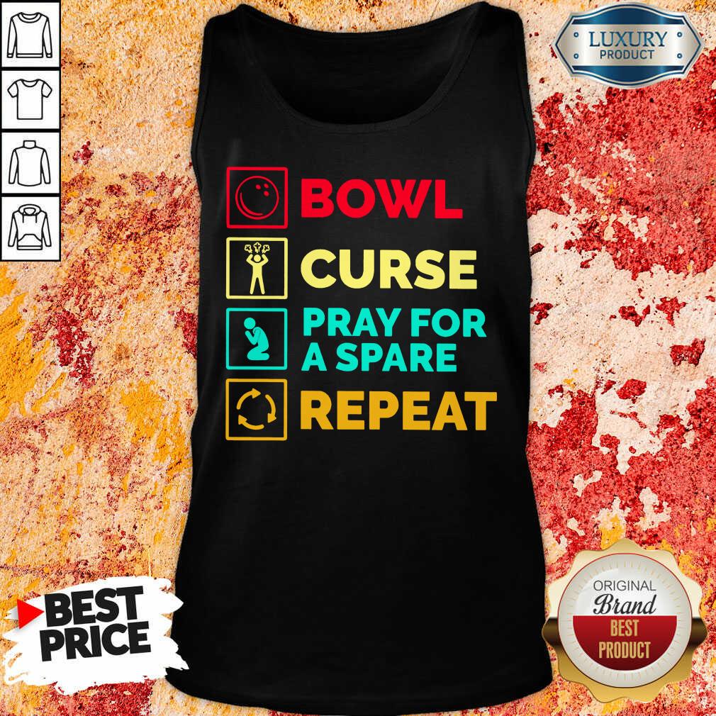 Bowl Curse Pray For A Spare Repeat Shirt