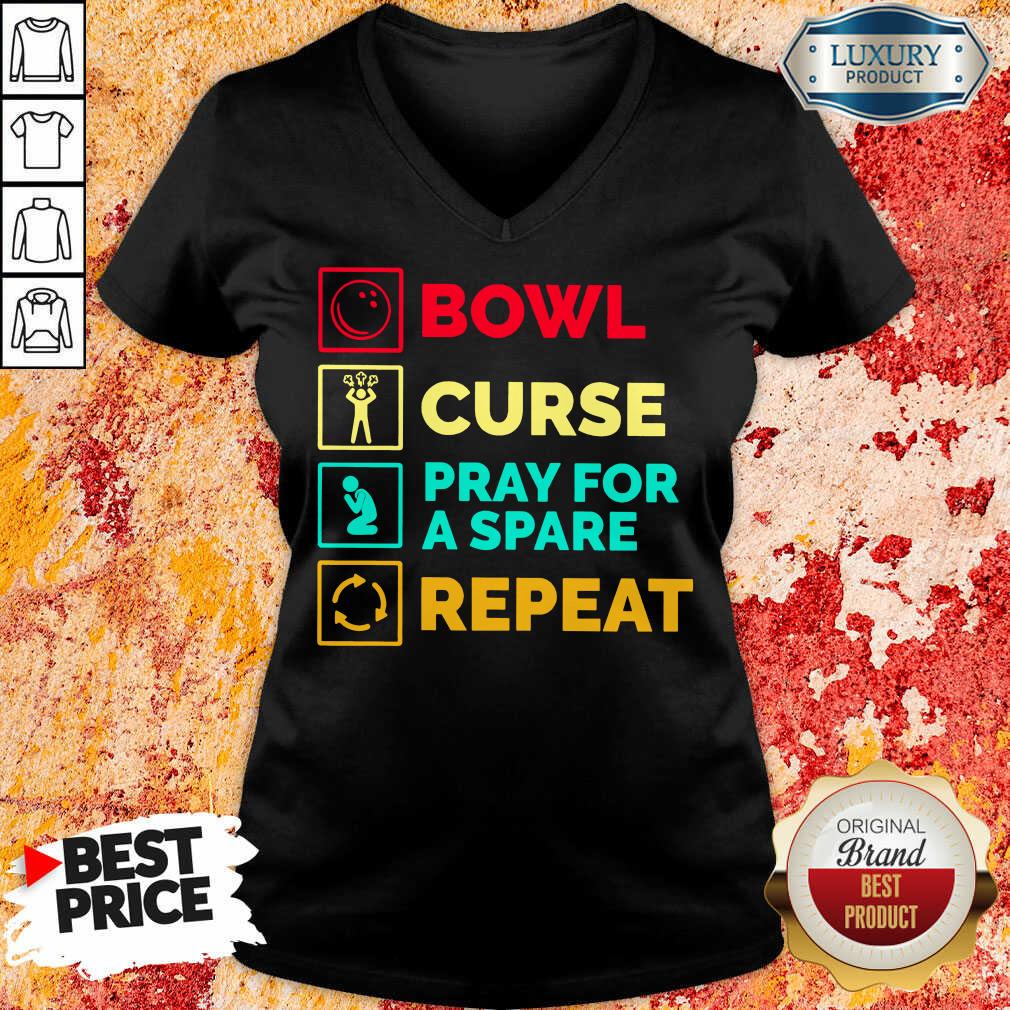 Bowl Curse Pray For A Spare Repeat Shirt