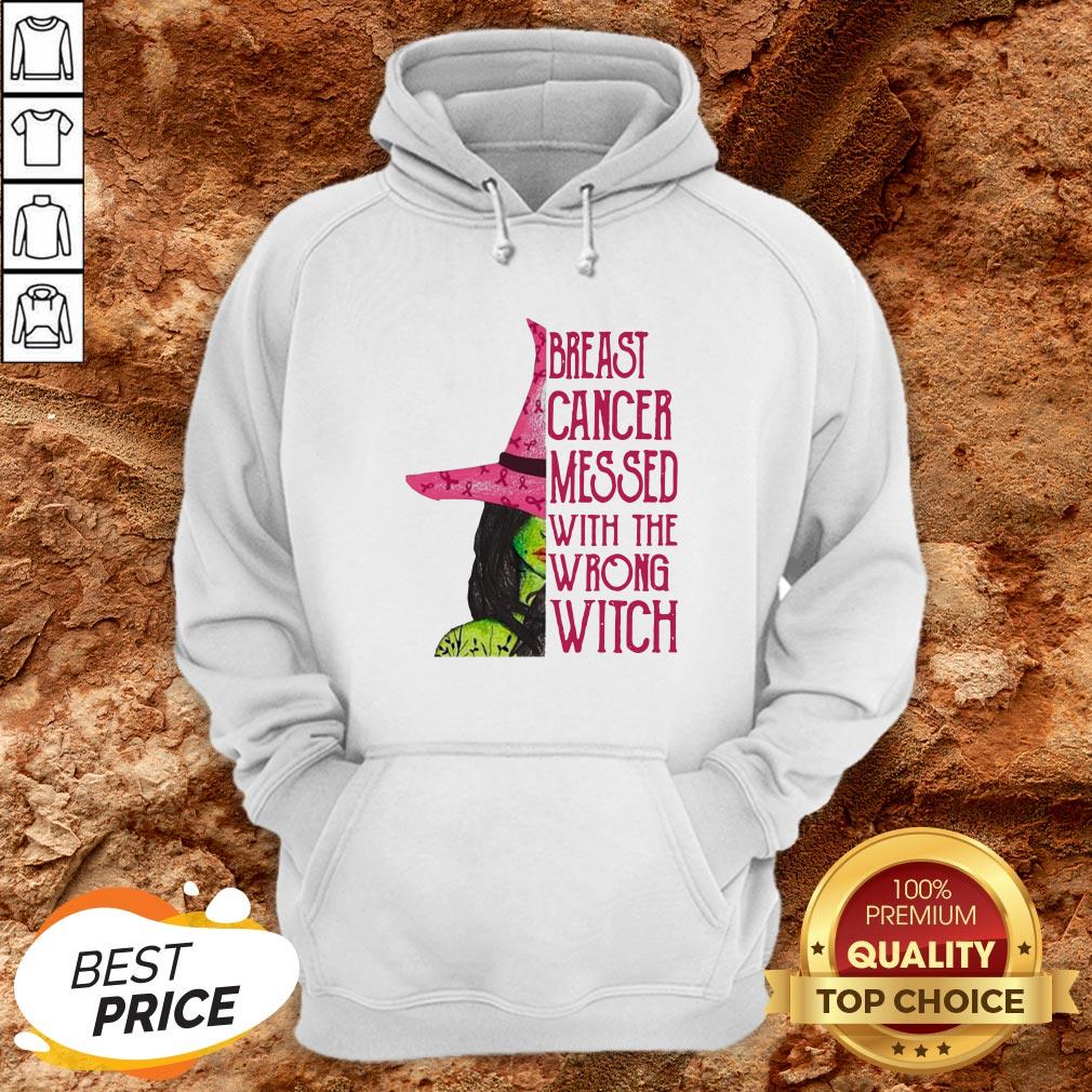 Breast Cancer Messed With The Wrong Witch Shirt
