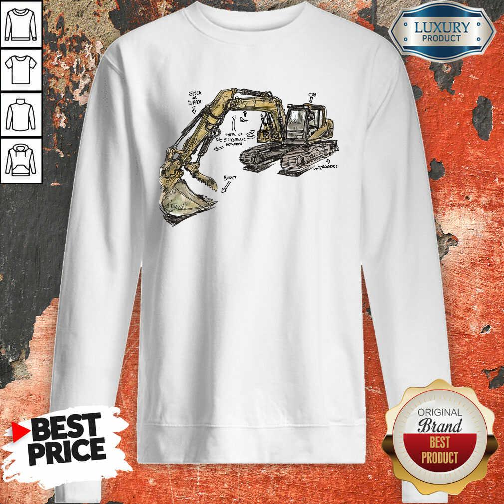 Bulldozer Anatomy Shirt