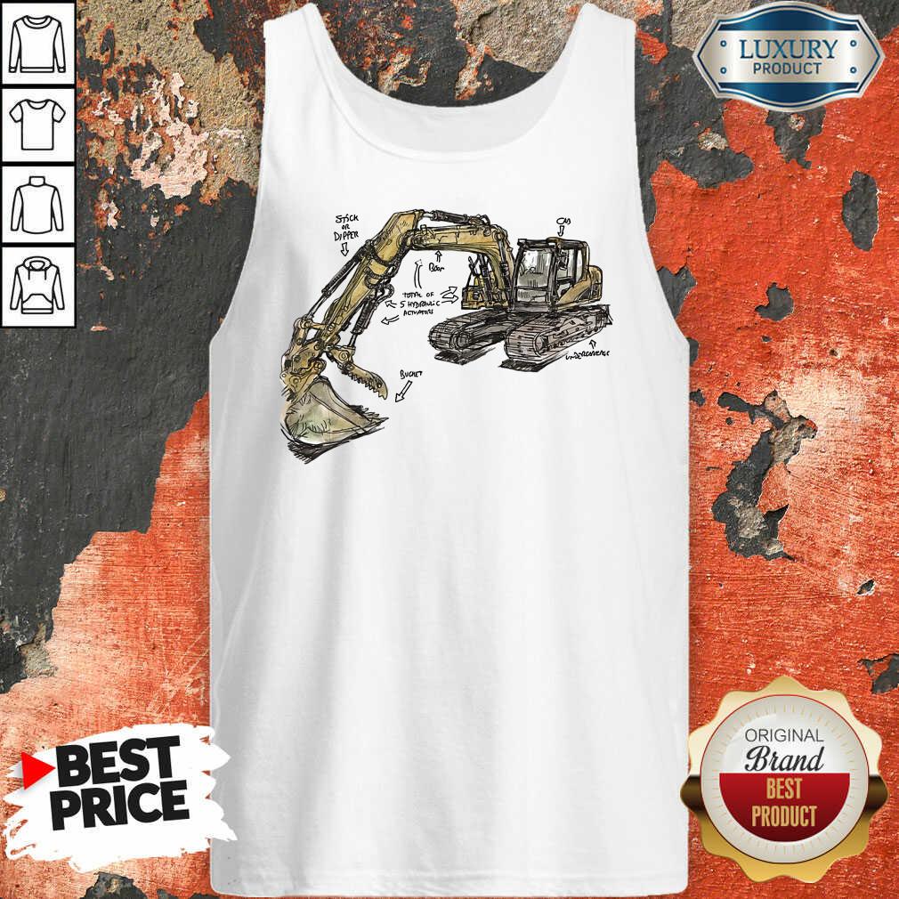 Bulldozer Anatomy Shirt