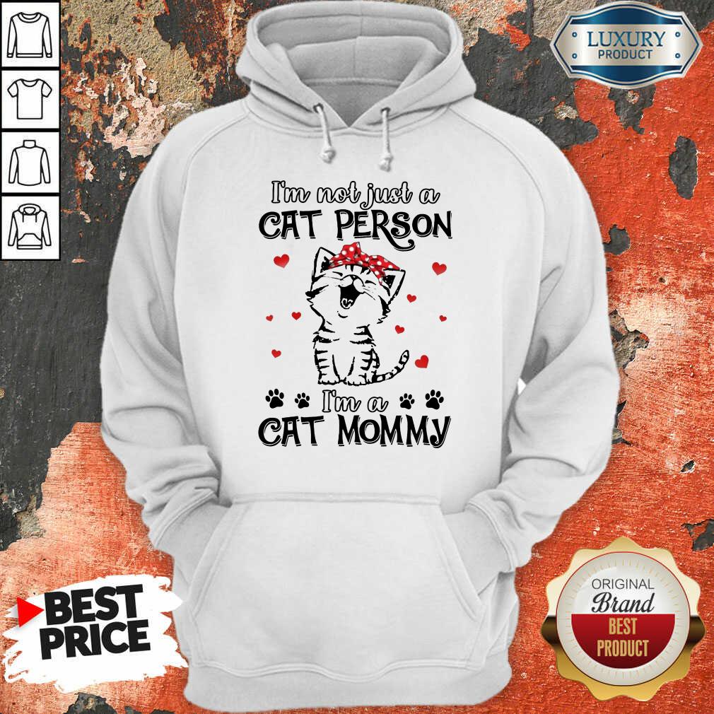 Cat Person And Cat Mommy Heart Shirt