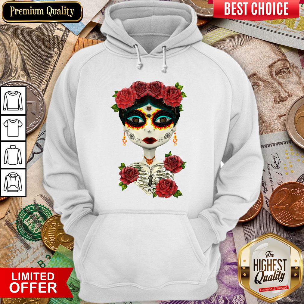 Catrina Sugar Skull Dia De Los Muertos Day Dead Shirt