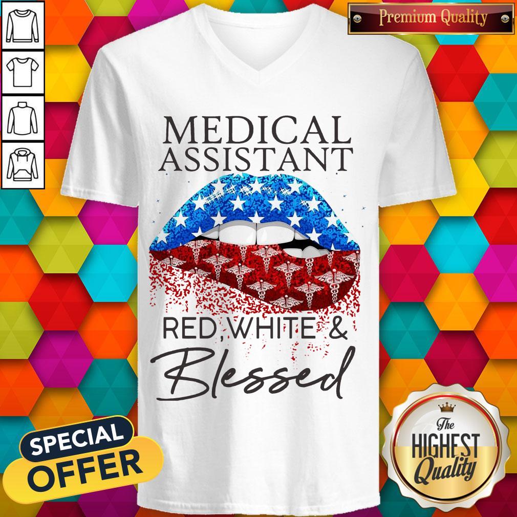 Each Medical Assistant Red White And Blessed Vintage Shirt