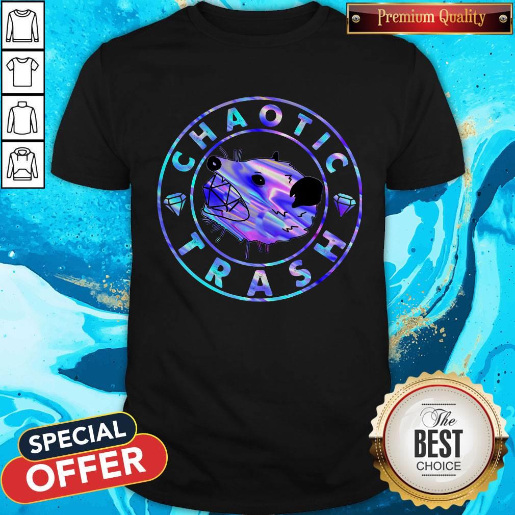 Chaotic Trash Opossum Holo Shirt